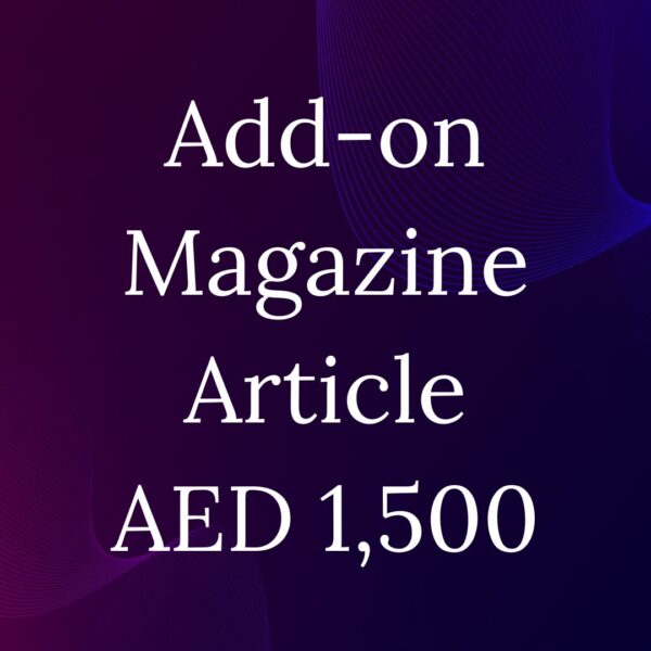 Magazine Print Article