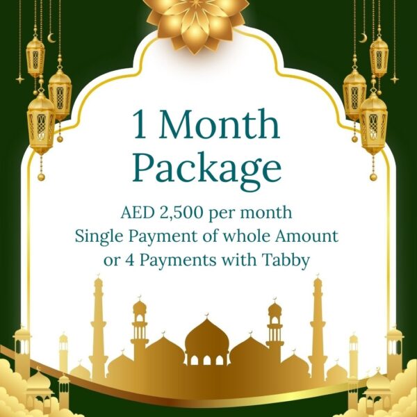 1 Month Package