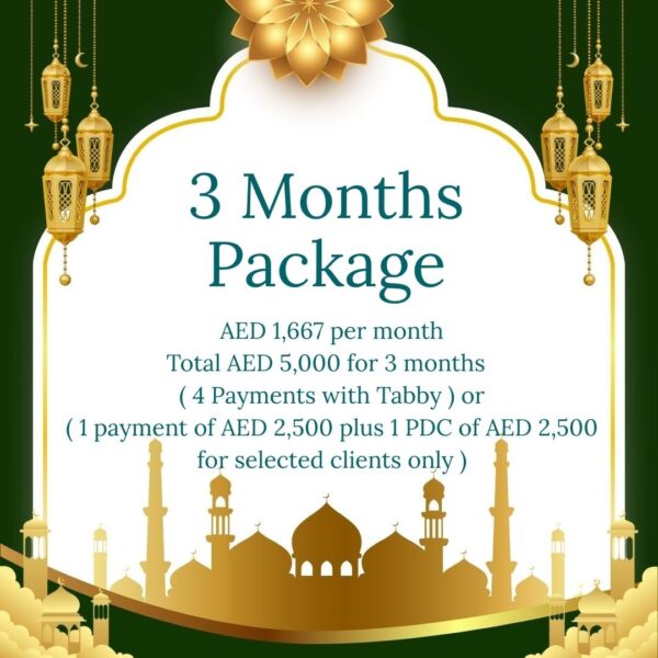 3 Months Package